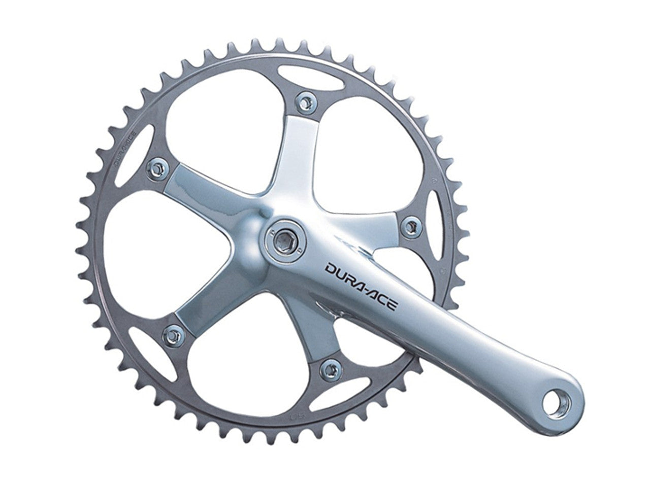 Shimano Dura Ace FC-7710 Track Crankset 170mm Silver