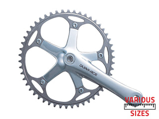 Shimano Dura Ace FC-7710 Track Crankset 167.5mm Silver
