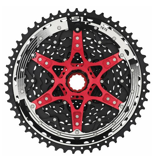 Sunrace Cassette 12 Speed 11-51T MZ903 - Black/Red