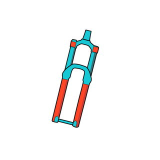RideWrap Covered Protection - MTB Fork Kit