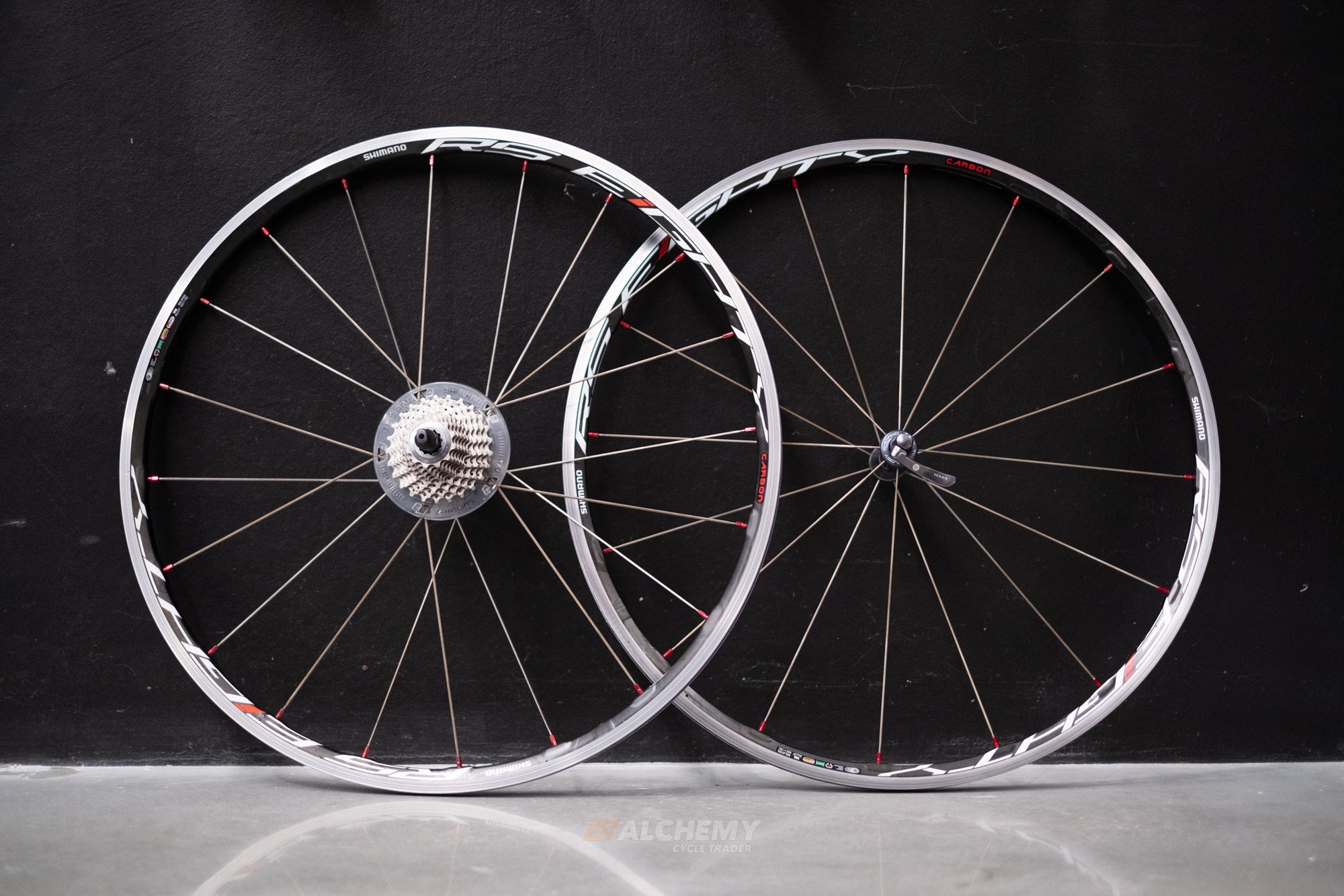 roda shimano rs80 c50 carbon Shimano RS-80 Carbon/Alloy Wheelset