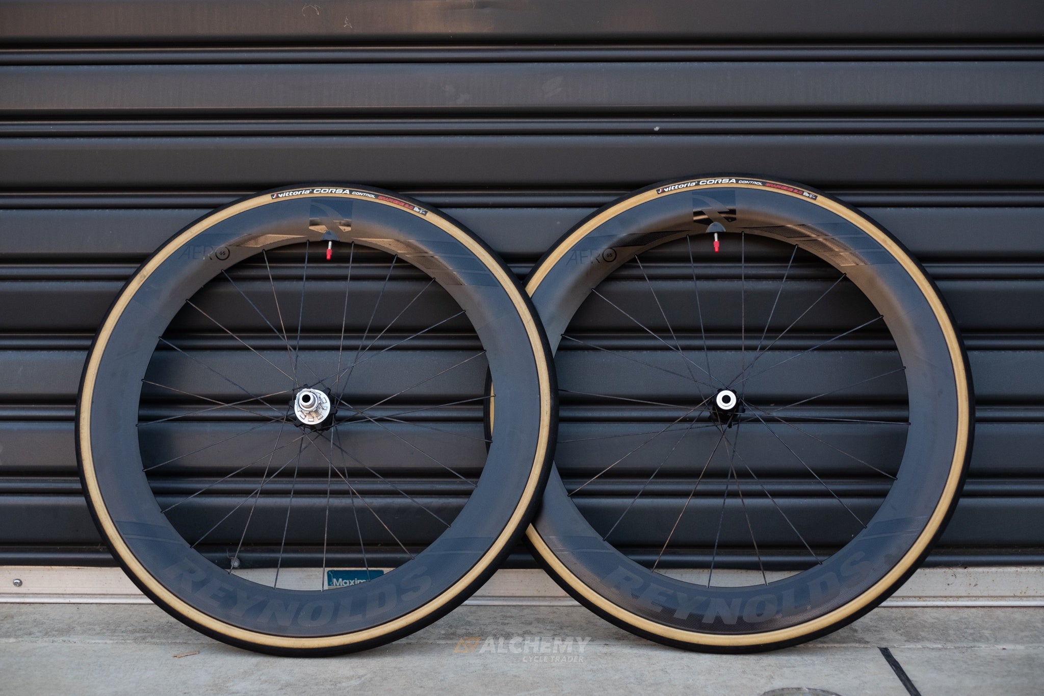 Reynolds Aero 65 Black Label Carbon Disc Road Wheelset - Alchemy