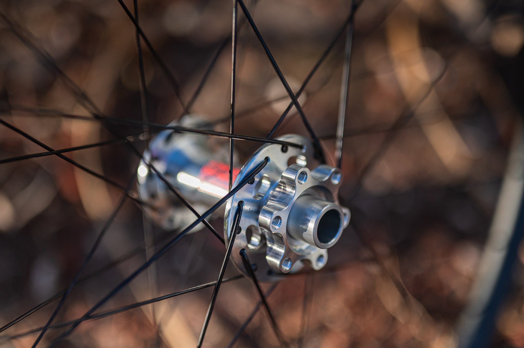 DT Swiss Front Hub 240 110/15 IS 32H 3DEC - Silver