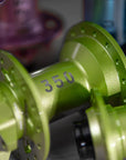 DT Swiss 350 Deg Green Hub Set 15/110+12/148B 32H 6 Bolt XD