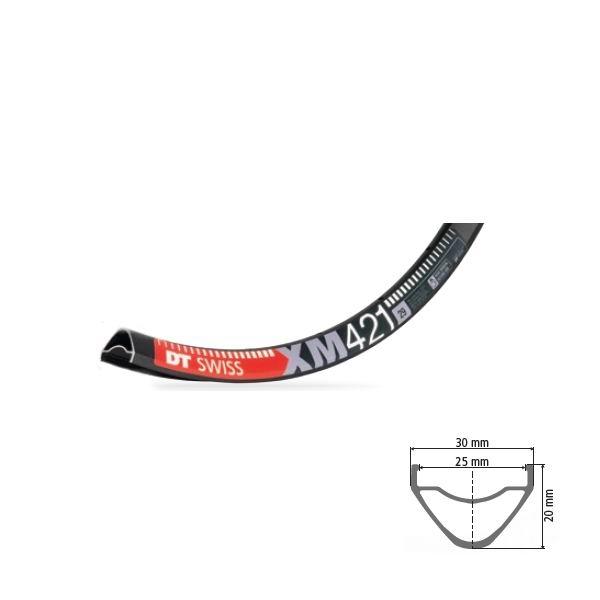 DT Swiss Rim XM421 27.5 32H 25 Wide