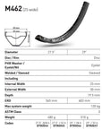 DT Swiss Rim M462 29 32H 25 Wide
