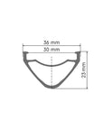 DT Swiss Rim FR571 27 30 Wide 32H