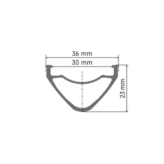 DT Swiss Rim FR571 29 30 Wide 32H