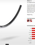 DT Swiss Rim RR411 24h 700c - Black