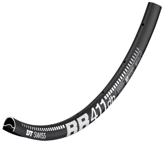 DT Swiss Rim RR411 Asymmetric 32h Disc DB 700c