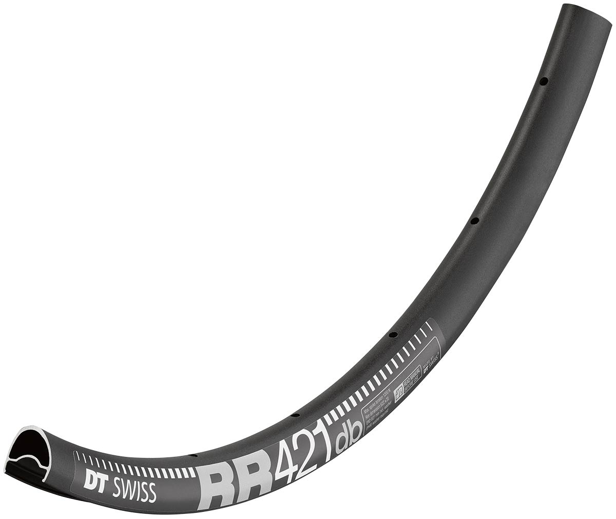 DT Swiss Rim RR421 DB 28h 700c - Black