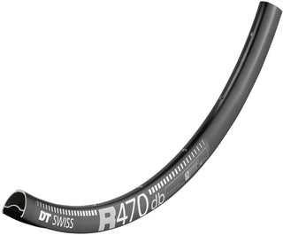 DT Swiss Rim R470 DB 28h 700c - Black
