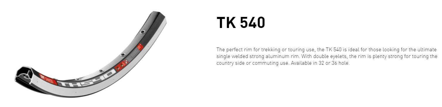 DT Swiss Rim TK540 36H 29/700C Trekking