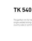 DT Swiss Rim TK540 Disc 32H 29/700C Trekking