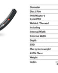 DT Swiss Rim TK540 Disc 32H 29/700C Trekking