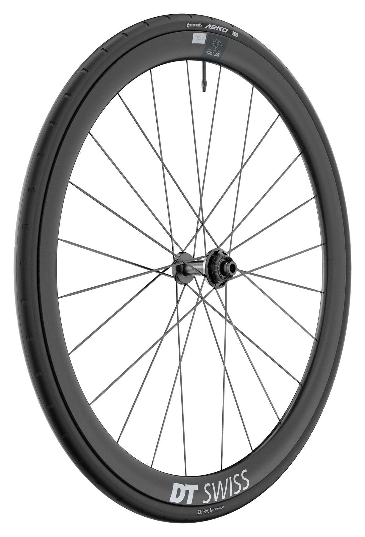 DT Swiss ARC 1400 DI 700C Centre Lock 38 12/100 WTS Carbon Disc Road Gravel Wheel