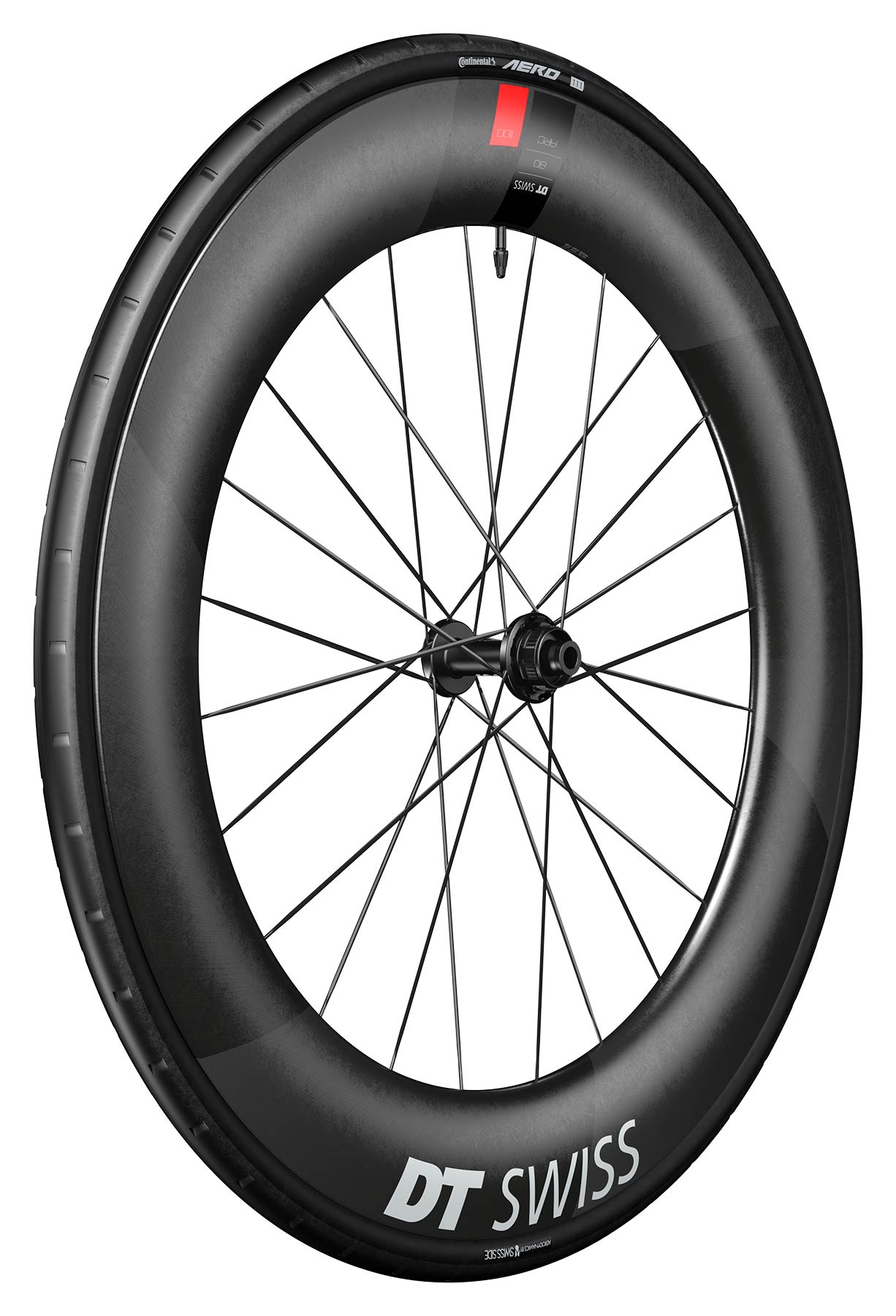 DT Swiss ARC1100 DICUT 80 WTS Carbon Disc Road Gravel Front Wheel