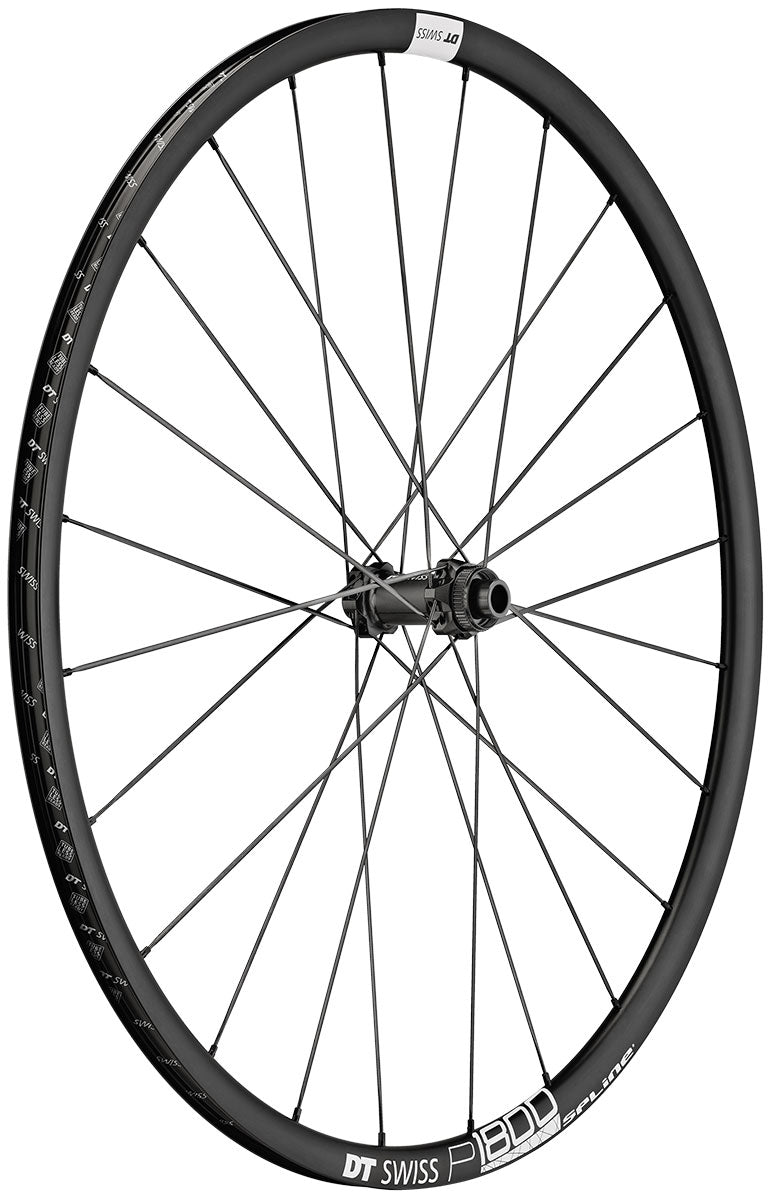 DT Swiss P1800 Spline 23 12x100 Alloy Disc Road Grav Front Wheel