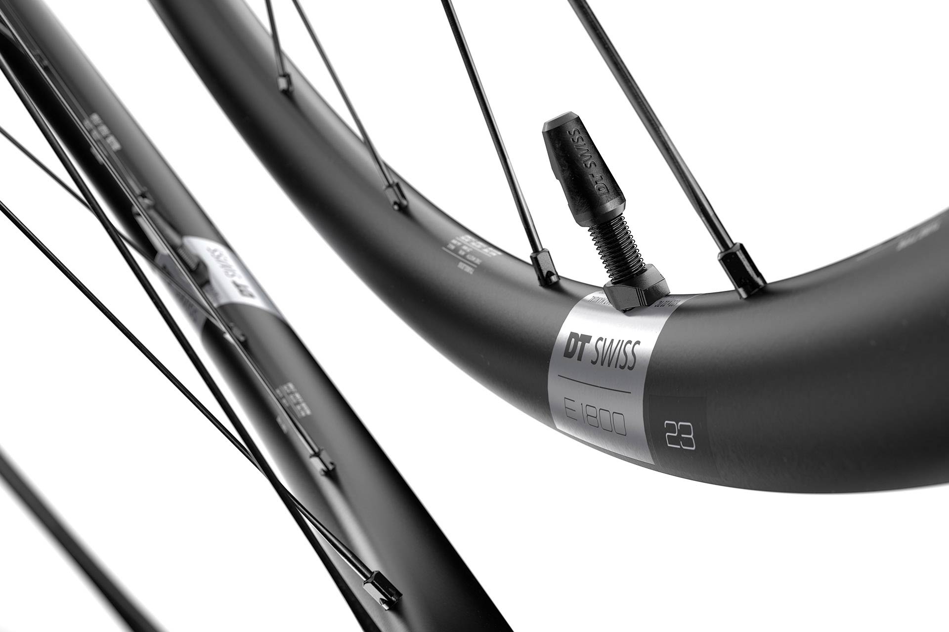 DT Swiss E1800 Spline 2312x100 Alloy Disc Road Grav Front MY23 Wheel