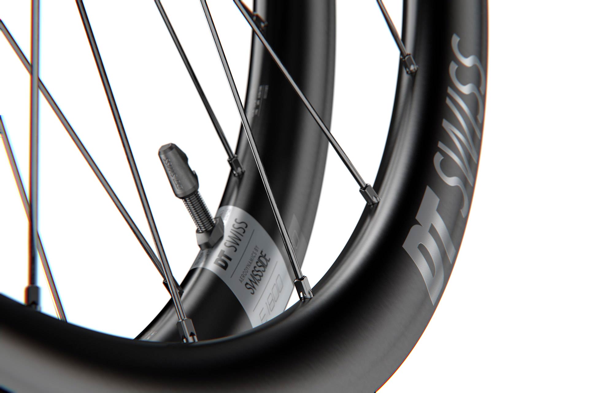 DT Swiss E1800 Spline 3012x100 Alloy Disc Road Grav Front MY24 Wheel