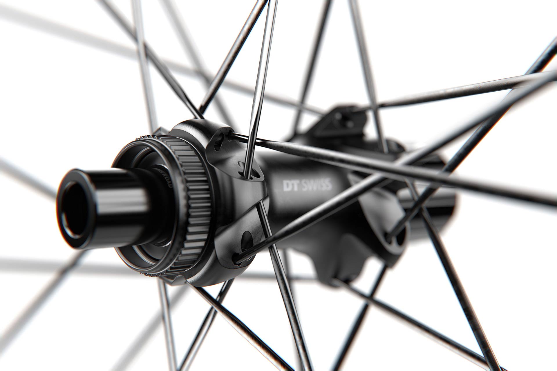 DT Swiss E1800 Spline 3012x142 Alloy Disc Road Grav Rear MY24 Wheel
