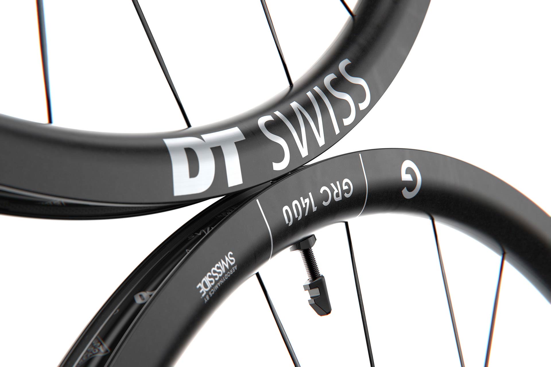 DT Swiss GRC1400 Spline 30 700c 24wd Disc Brake MY23 12/QR Front Wheel