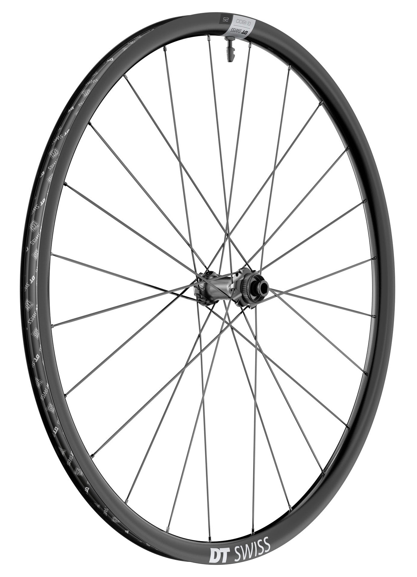 DT Swiss G1800 Spline 700c 24wd12/ Alloy Disc Road Grav Front MY23 Wheel