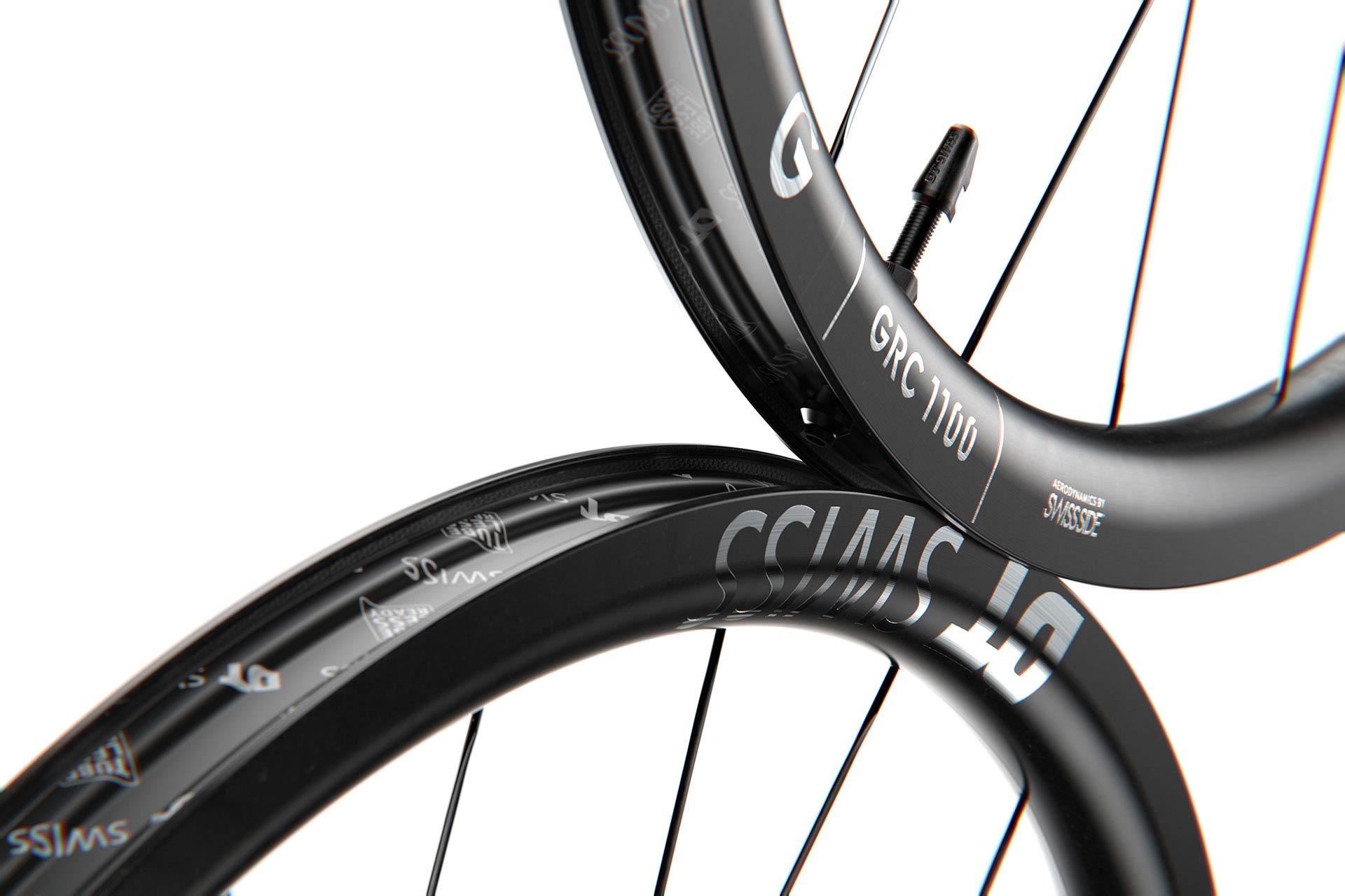 DT Swiss GRC1100 Spline 50mm 700c Rear MY24 Wheel