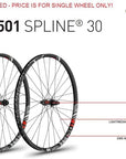 DT Swiss EX1501 Spline 27.5 15110 30wd Centre Lock/6B Front Wheel