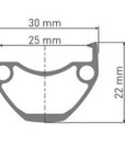 DT Swiss HU1900 Spline 29 5/100 Centre Lock Alloy Disc E-Bike Front MY22 Wheel