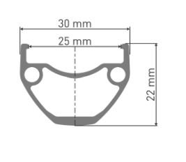 DT Swiss HU1900 Spline 29 15/110 Centre Lock Alloy Disc E-Bike Front MY22 Wheel