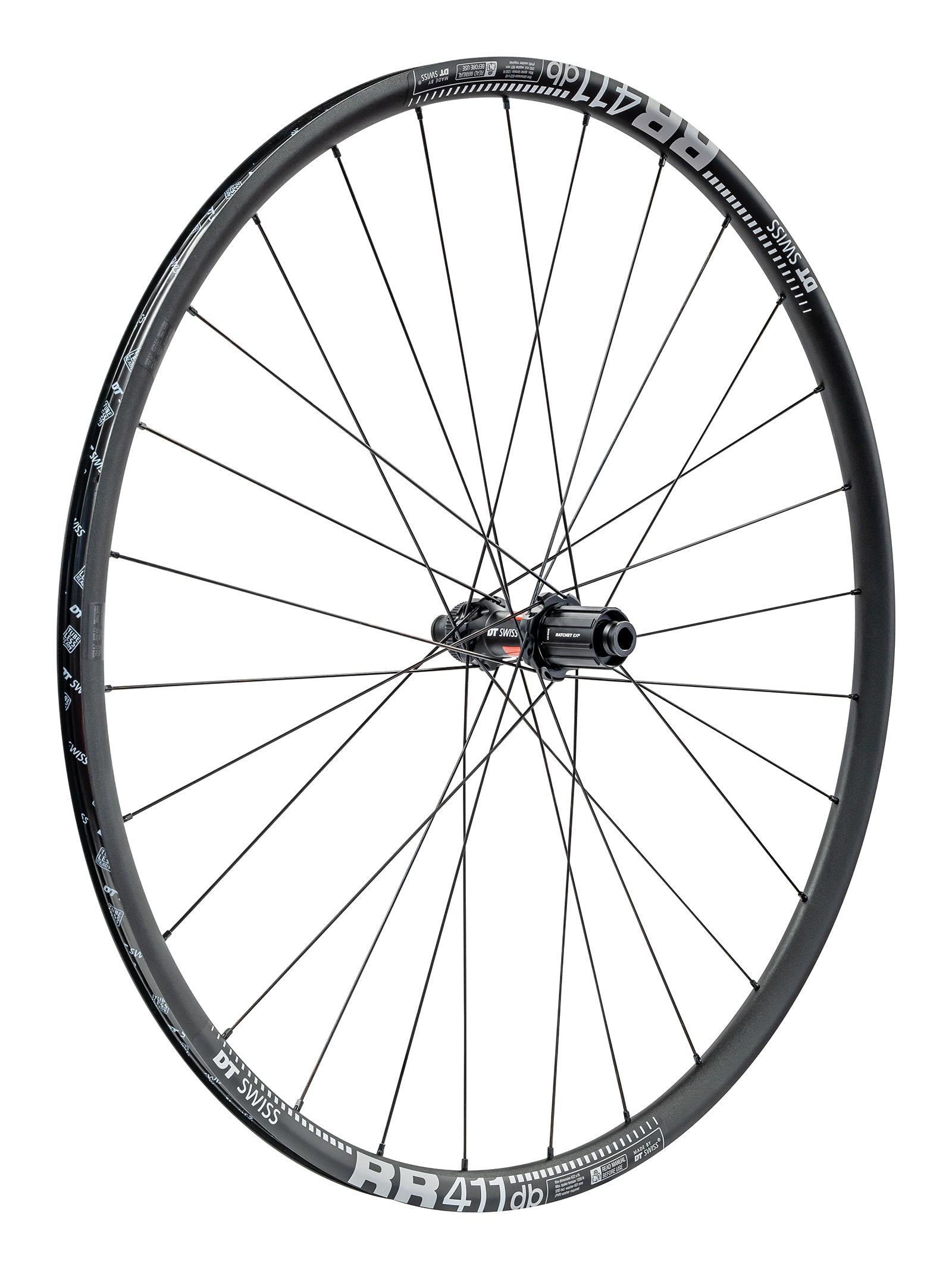 DT Swiss PR1400 Equivalent Hand Built Performance Alloy Disc Road Gravel Rear Wheel Set