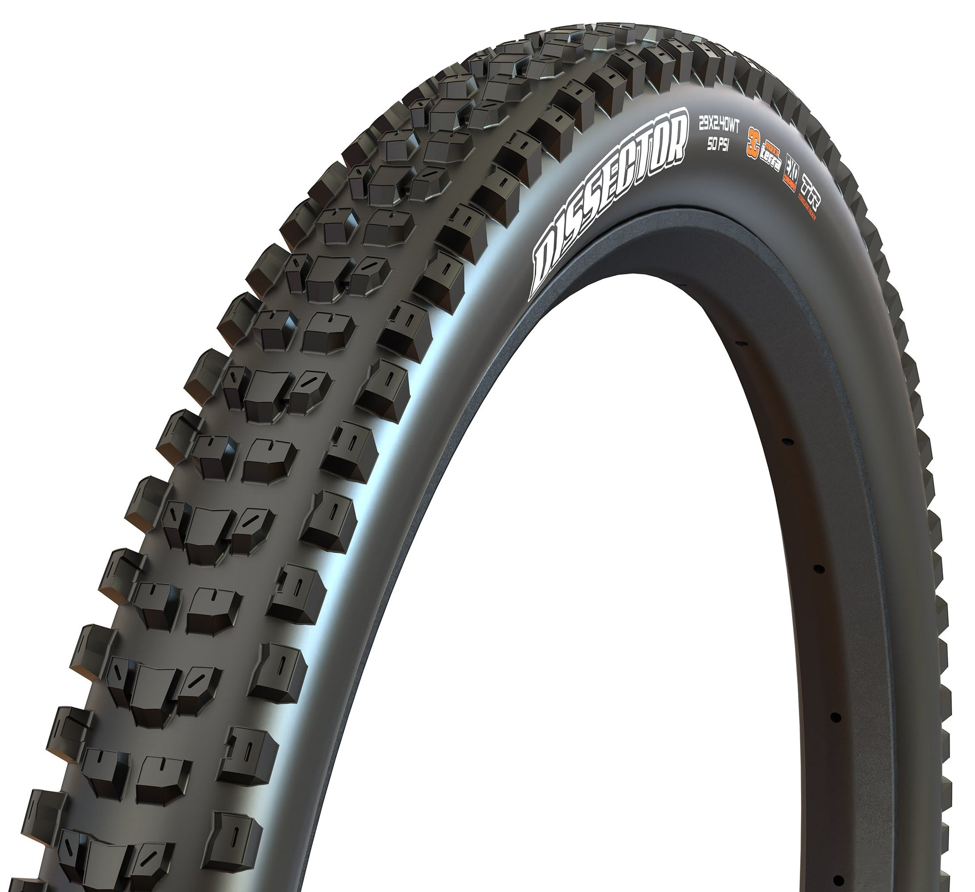 Maxxis Dissector G2 29 x 2.40 Folding TR EXO 3C MaxxTerra Tyre - Black