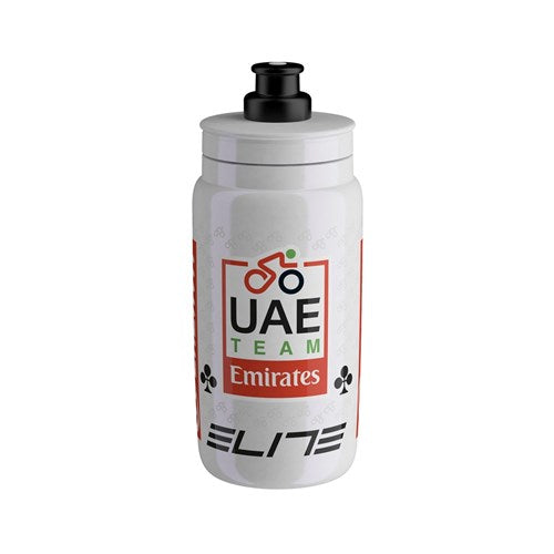 Elite Fly UAE Team Emirates Water Bottle 550ML - White