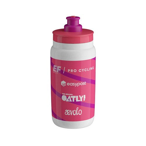 Elite Fly Team EF Pro Cycling Cannondale Water Bottle 550ML - White