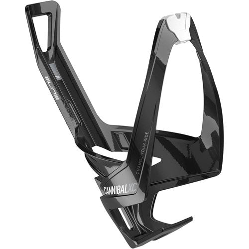 Elite Cannibal XC Bottle Cage - Black/White
