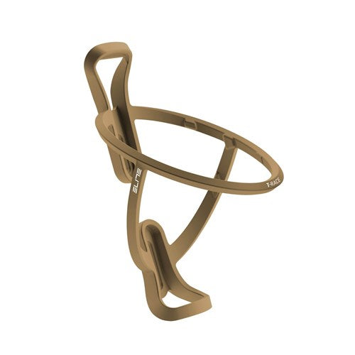 Elite T-Race Soft Touch Bottle Cage - Dark Beige