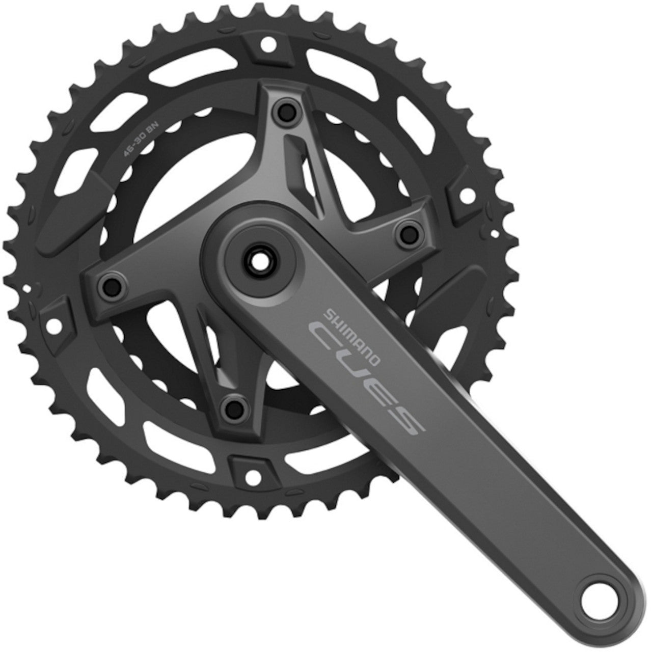 Shimano Cues FC-U6000 46-30T 9,10spd Crankset 170 mm