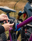 EziGrip E-Rack 2 Pro Electric Bike Rack - Towball Mount