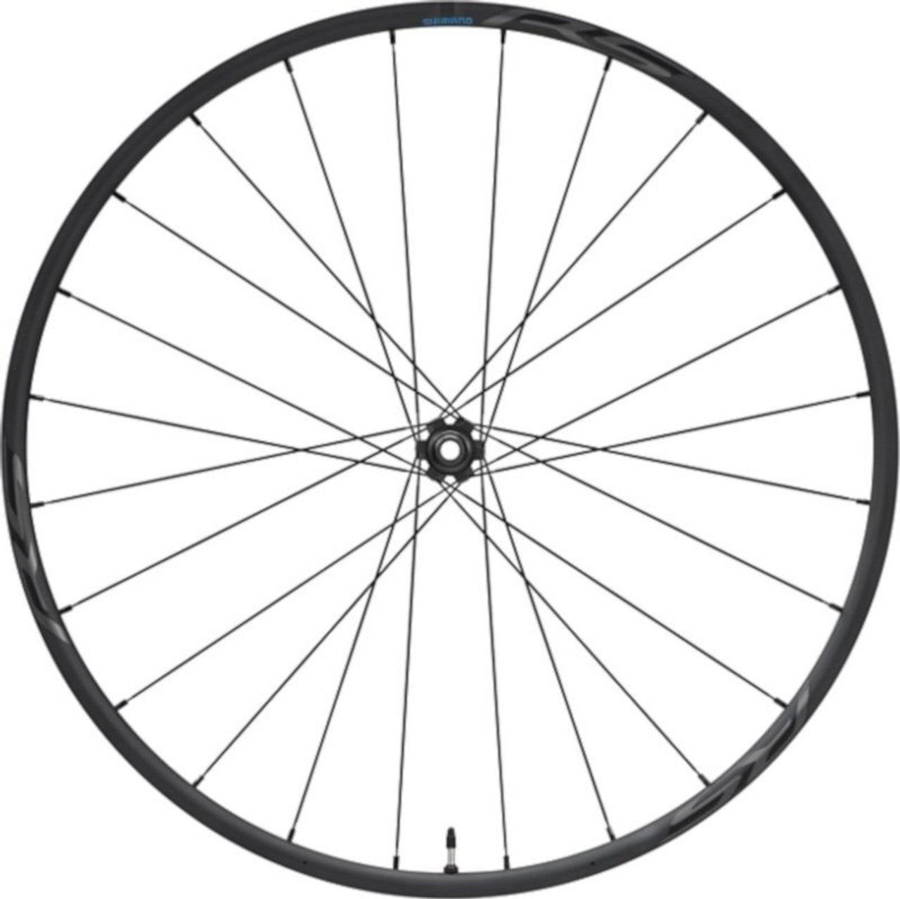 Shimano 105 WH-RS370-TL-F12 E-Thru Axle Centre Lock Tubeless Clincher Wheel - Front - 12x100mm