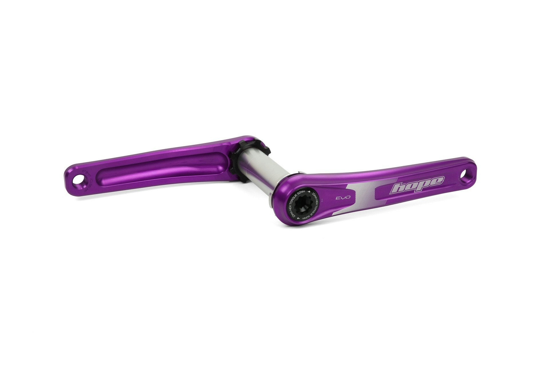 Hope Crankset E-Bike No Spider 68/73mm - 155mm Purple