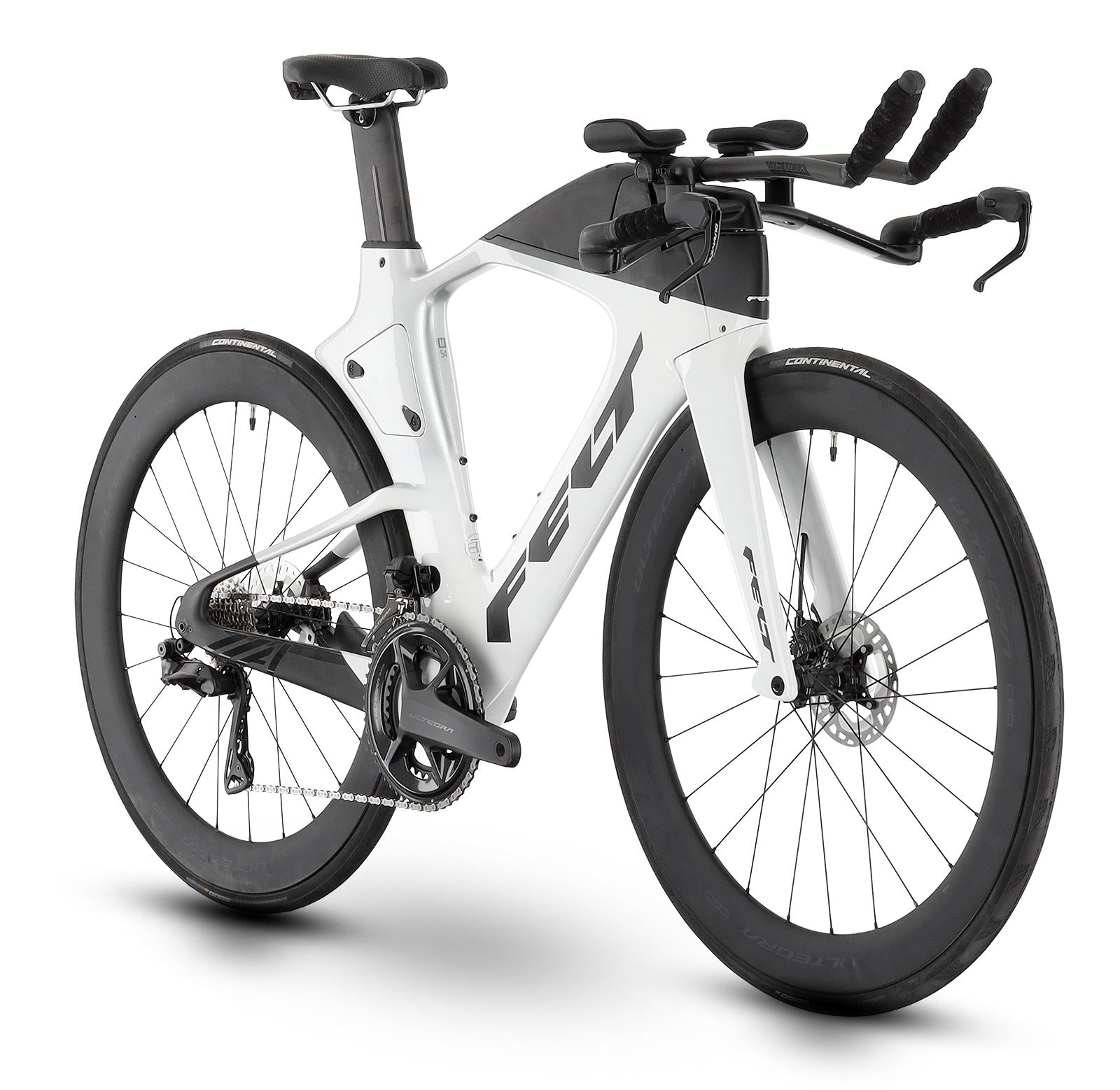 Felt IA FRD 2.0 Ultimate Ultegra Di2 Road Bike 51CM - Silver/White