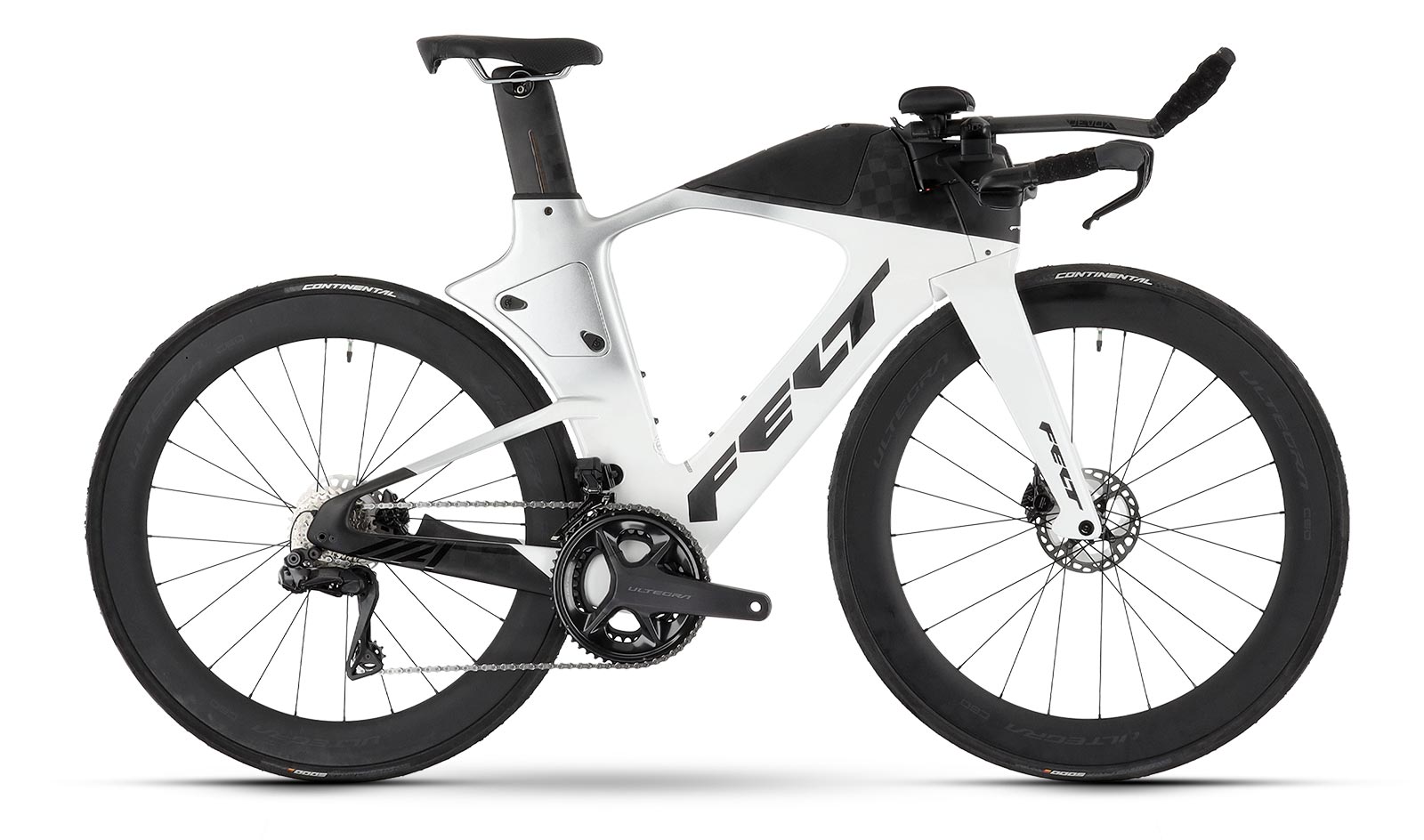 Felt IA FRD 2.0 Ultimate Ultegra Di2 Road Bike 56CM - Silver/White