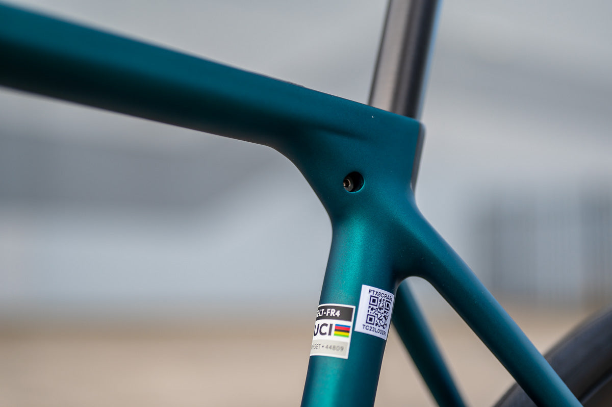 Felt FR Advanced 105 Road Bike 48CM - Matt Bay Blue/White