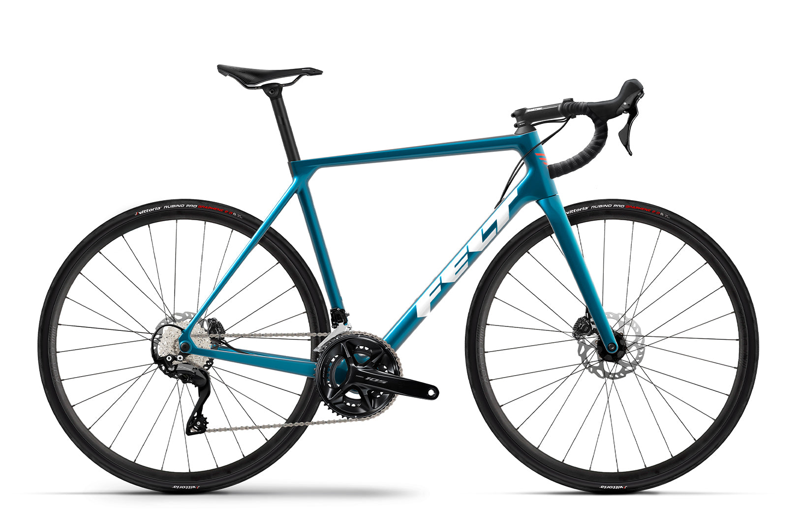 Felt FR Advanced 105 Road Bike 56CM - Matt Bay Blue/White