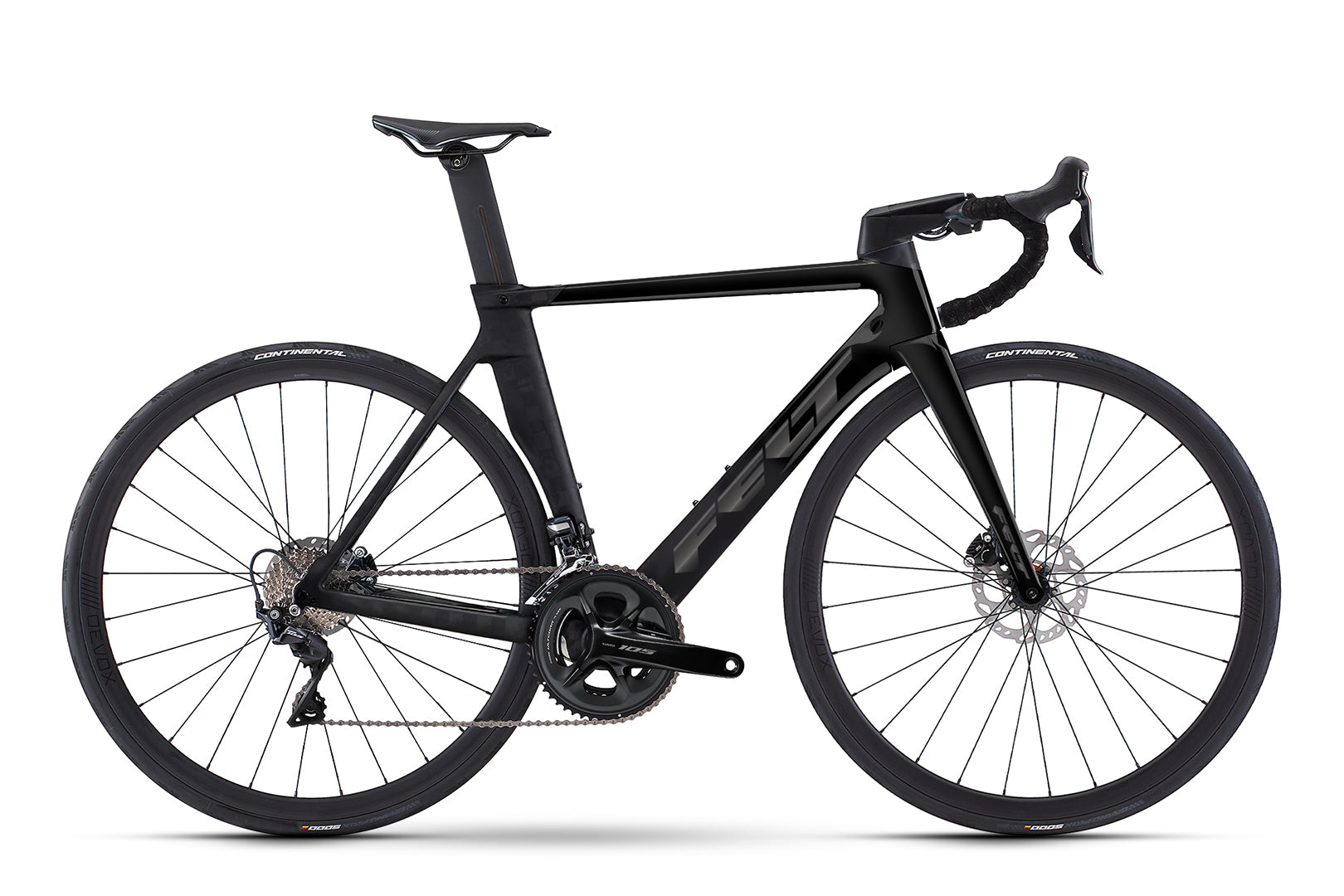 Felt Aero Advance 105 24S Road Bike 51CM - Black Charcoal