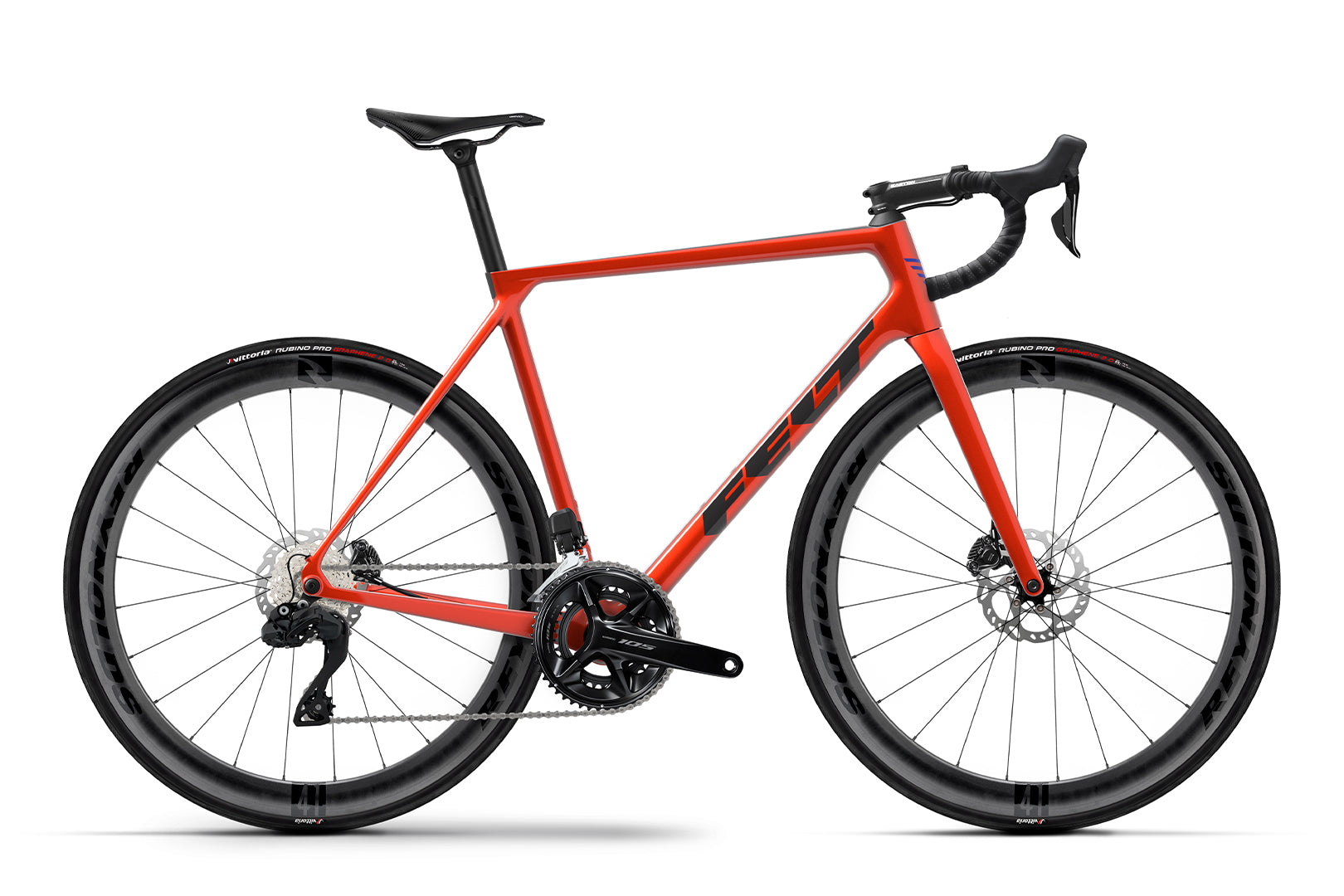 Felt FR Advanced 105 Di2 Road Bike 61CM - Fast Orange