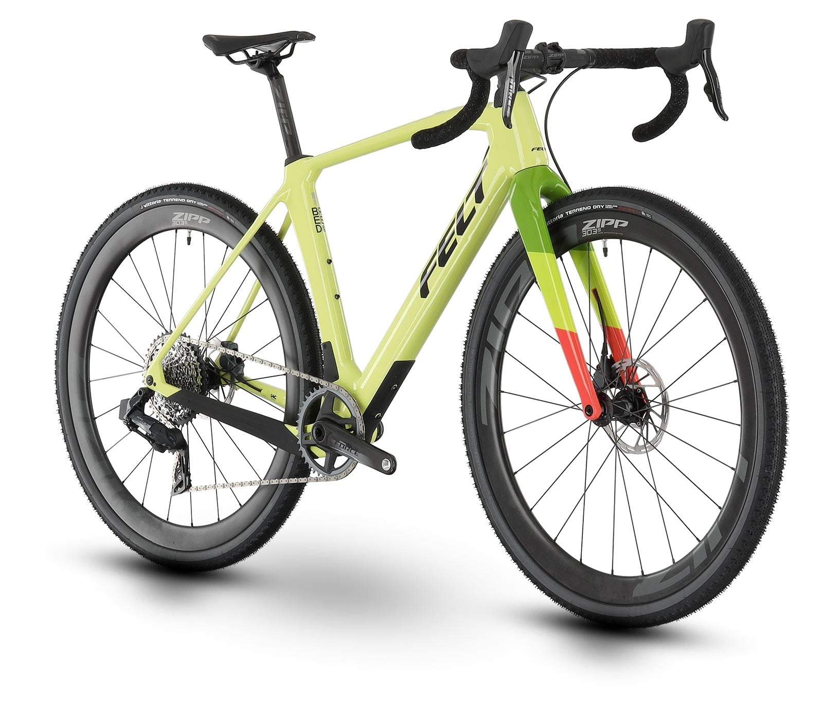 Felt Breed Advanced Force 1 Etap Axs Gravel Bike 51CM - Limelight