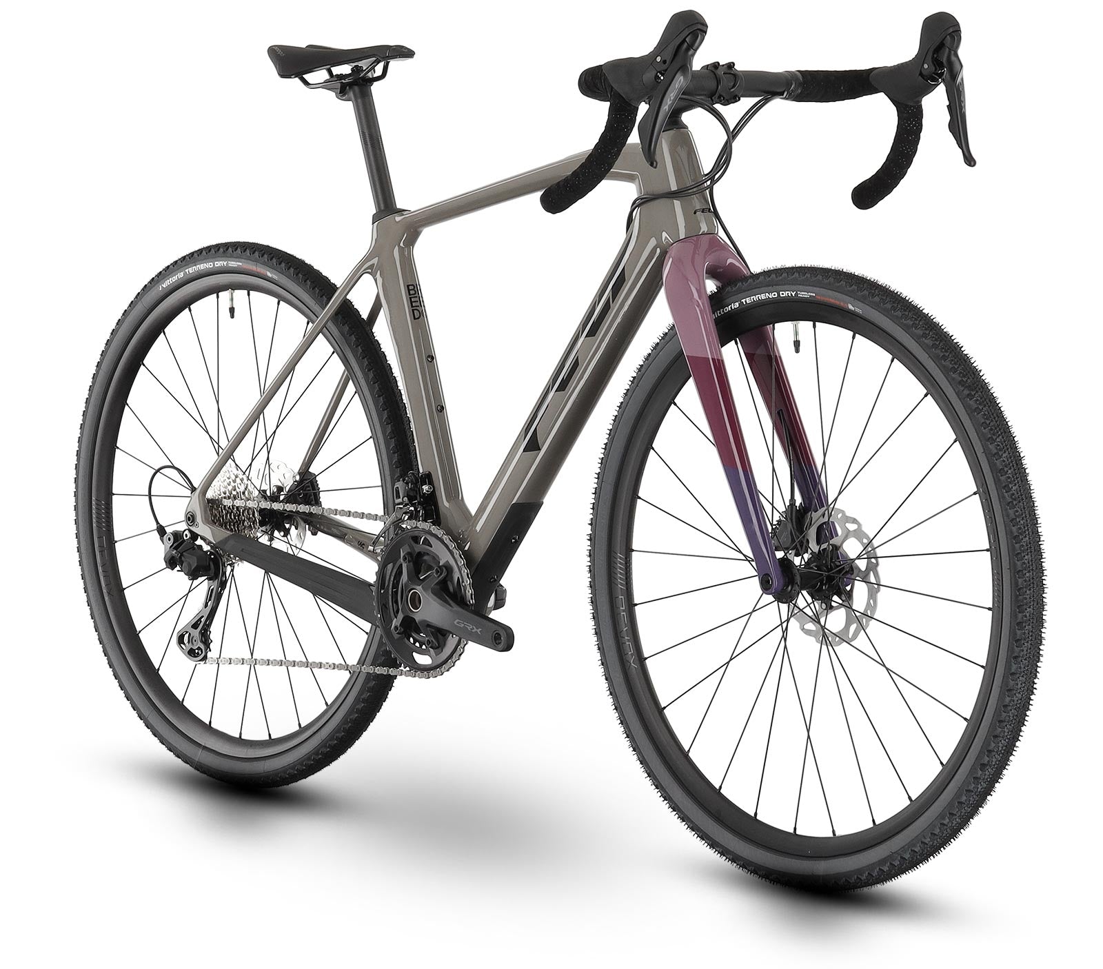 Felt Breed Advanced GRX610 Gravel Bike 54CM - Lava Smoke