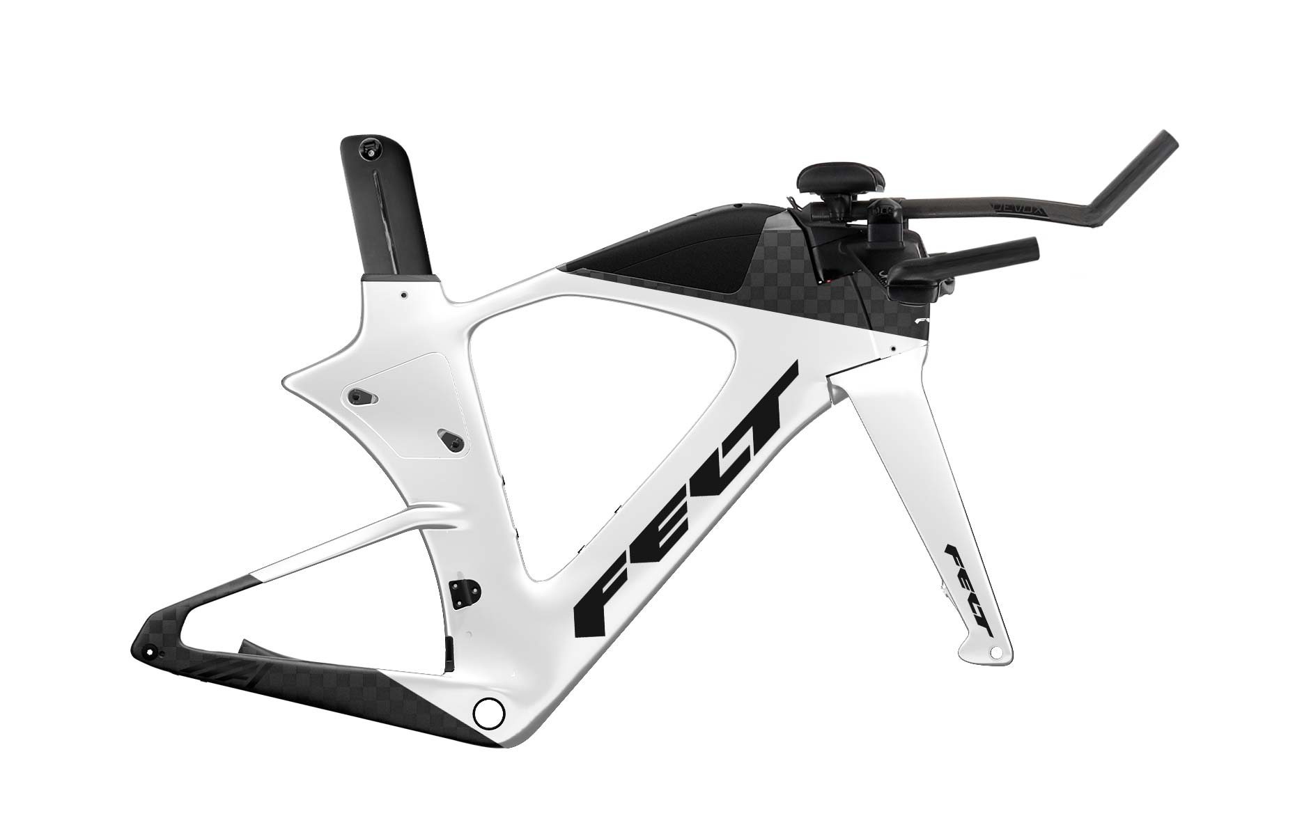 Felt IA FRD 2.0 Ultimate Frame 56CM - Silver/White